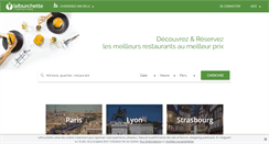 Desktop Screenshot of lafourchette.com